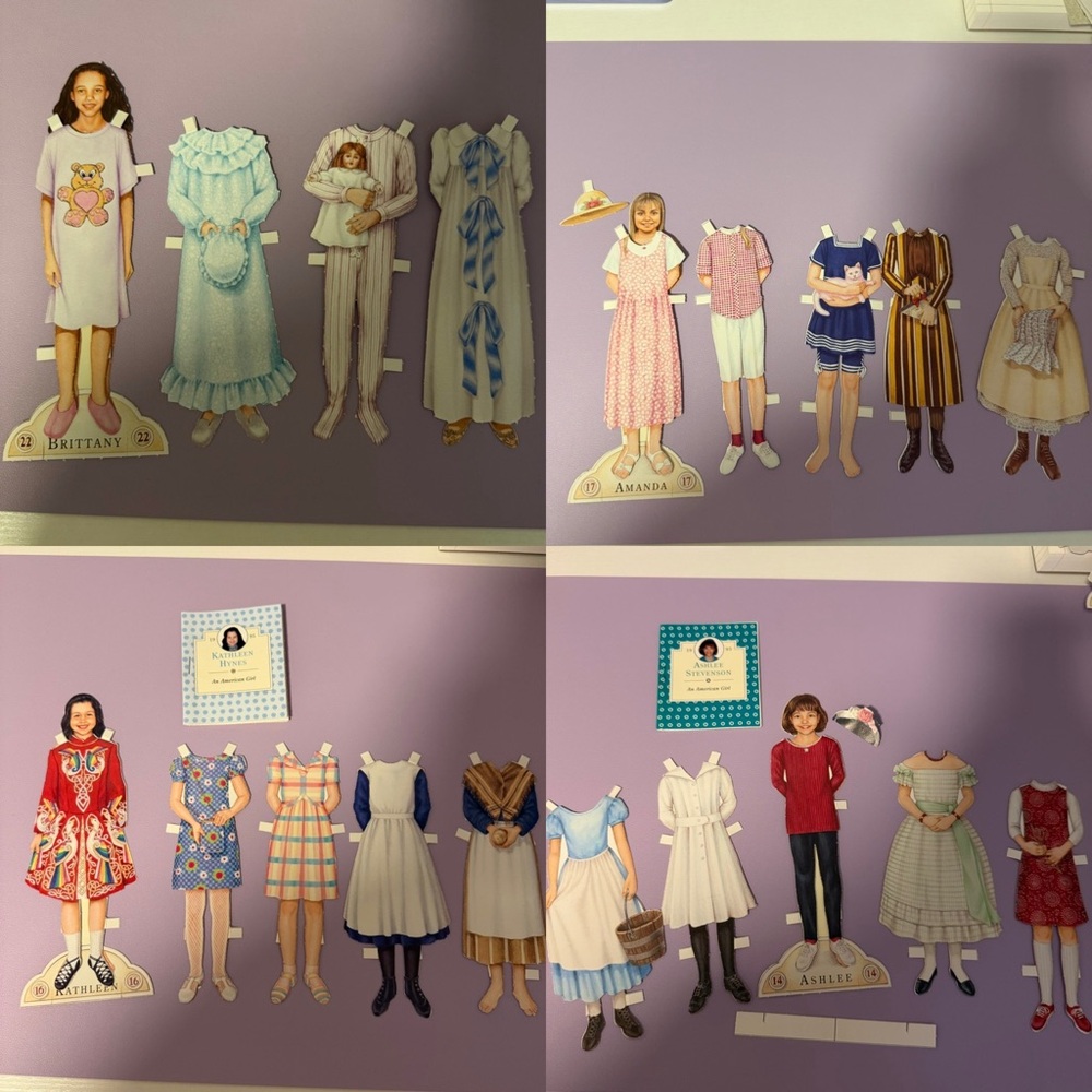 Paper Dolls- American Girl Magazine 1990’s